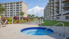 Condo, Multiple Beds, Beach View (Inlet Reef 416) | Outdoor spa tub