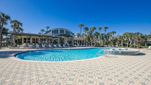 House, Multiple Beds (Sunset Bay) | Pool | 2 outdoor pools, pool umbrellas, sun loungers - Sunset Bay (Destin)