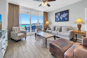 Condo, Multiple Beds, Beach View (St. Lucia 1204 at Silver Shells) | Living area