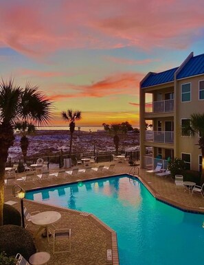 Condo, 1 Queen Bed with Sofa bed (Poolside Villas 203) | Pool | Outdoor pool - Poolside Villas 203 (Destin)