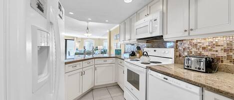 Condo, Multiple Beds, Beach View (Inlet Reef 215) | Private kitchen | Toaster