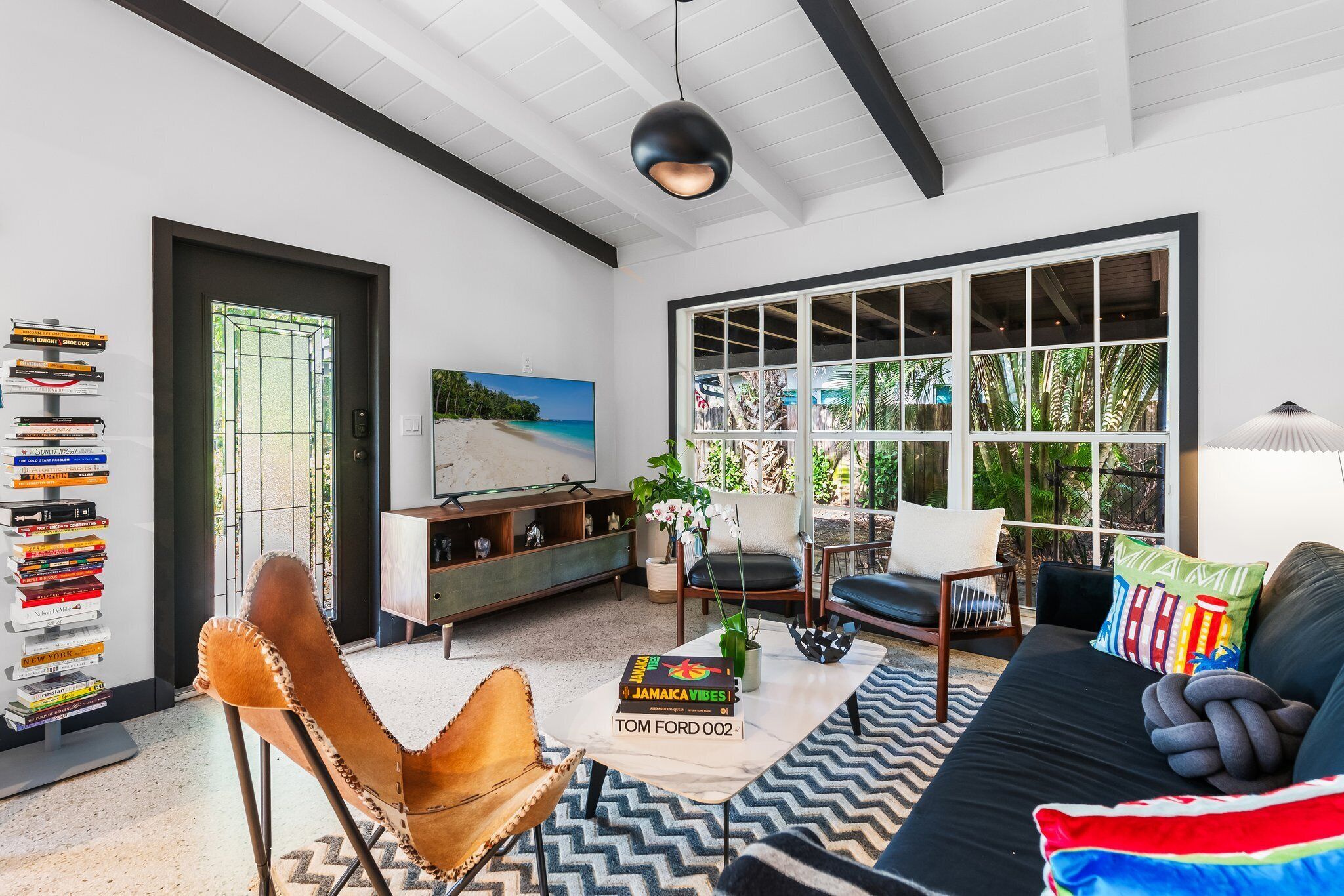 TV connectée, cheminée