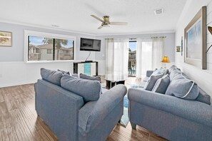 Condo, Multiple Beds (Crystal Village II, unit 19B) | Living area - Crystal Village II, Unit 19B (Miramar Beach)