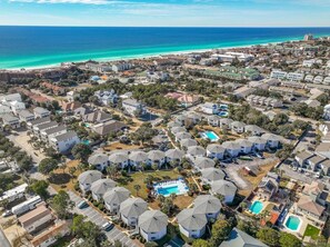 Apartment, 1 King-Bett und Schlafsofa (Crystal Village II, unit 6B) | Aussenbereich