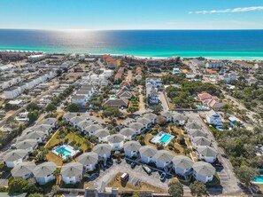 Apartment, 1 King-Bett und Schlafsofa (Crystal Village II, unit 6B) | Aussenbereich