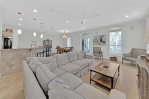 Hus, flere senger (Palmetto Palms) | Oppholdsområde