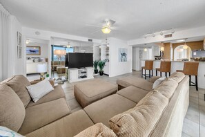 Condo, Multiple Beds, Beach View (Mainsail 131) | Living area - Mainsail 131 (Miramar Beach)