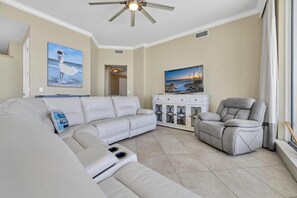 Condo, Multiple Beds (Silver Beach Towers - Penthouse106E) | Living area