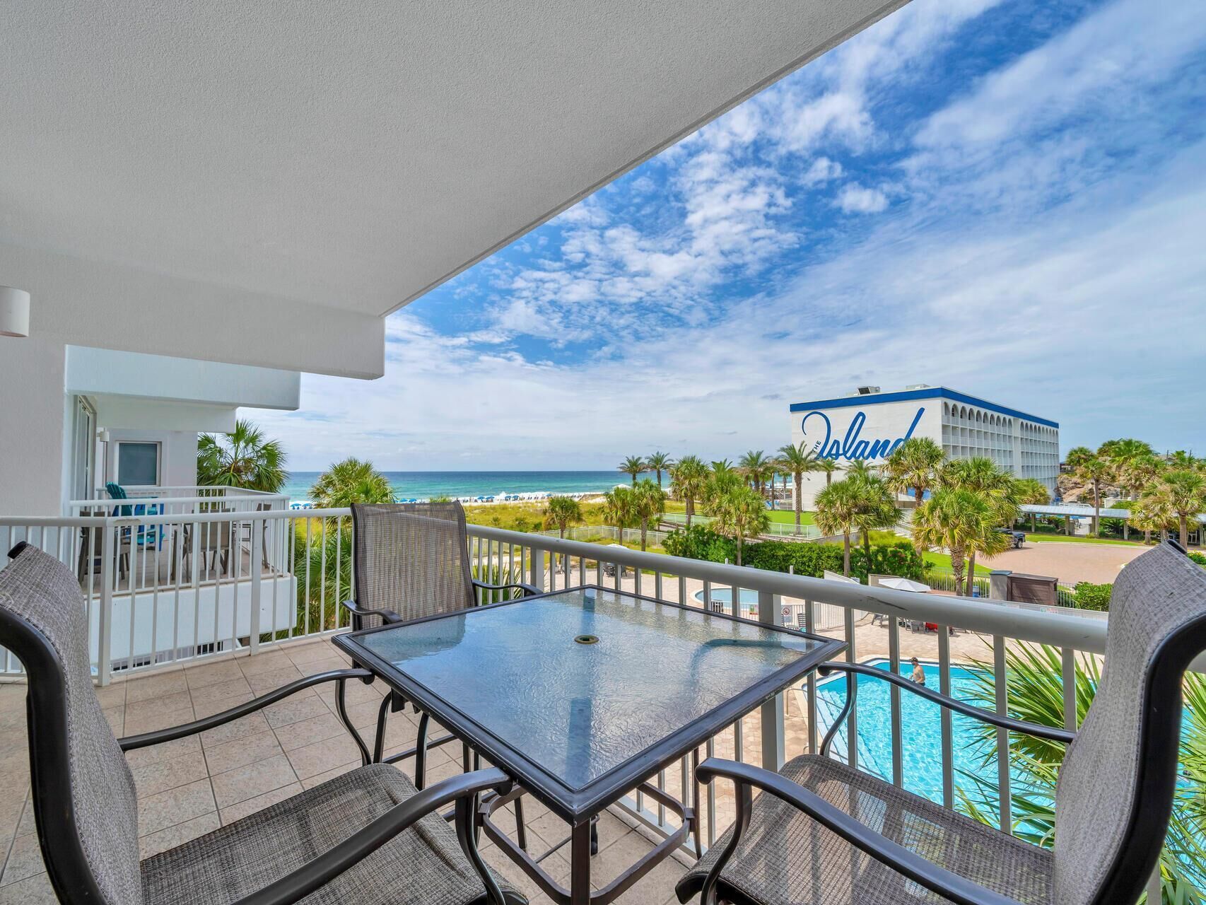 Condo, Berbilang Katil, Beach View (Destin West Gulfside 304) | Tempat makan luar