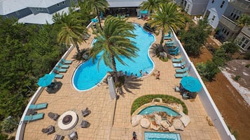 House, Multiple Beds (Peace of Blue) | Pool | Outdoor pool, pool loungers