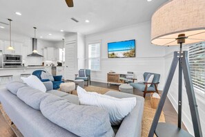 獨棟房屋, 多張床 (Peace of Blue) | 起居區