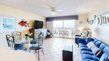 Condo, Multiple Beds, Beach View (Pelican Isle Condo 216) | Living area