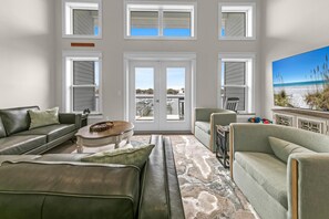 Condo, Multiple Beds, Canal View (Completely Coastal) | Living area - Completely Coastal (Fort Walton Beach)