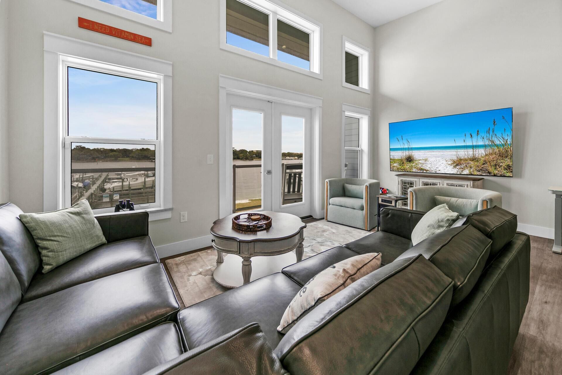 Condo, Multiple Beds, Canal View (Completely Coastal) | Living area