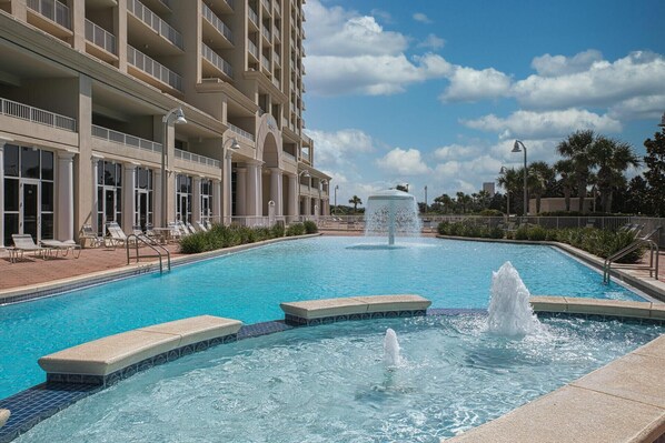 Condo, várias camas (Ariel Dunes I - 1209) | Piscina | Piscina externa, piscina aquecida