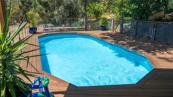 Una piscina riscaldata