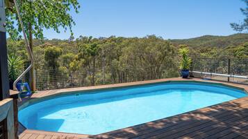 Una piscina riscaldata