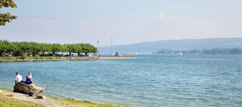 Appartamento 'Seenahes In Öhningen' con terrazza privata e Wi-Fi