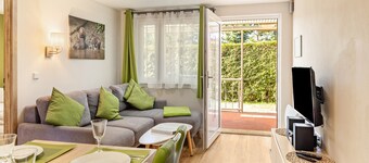 Casa vacanze 'Ferienhaus Biber' con terrazza privata, giardino privato e Wi-Fi