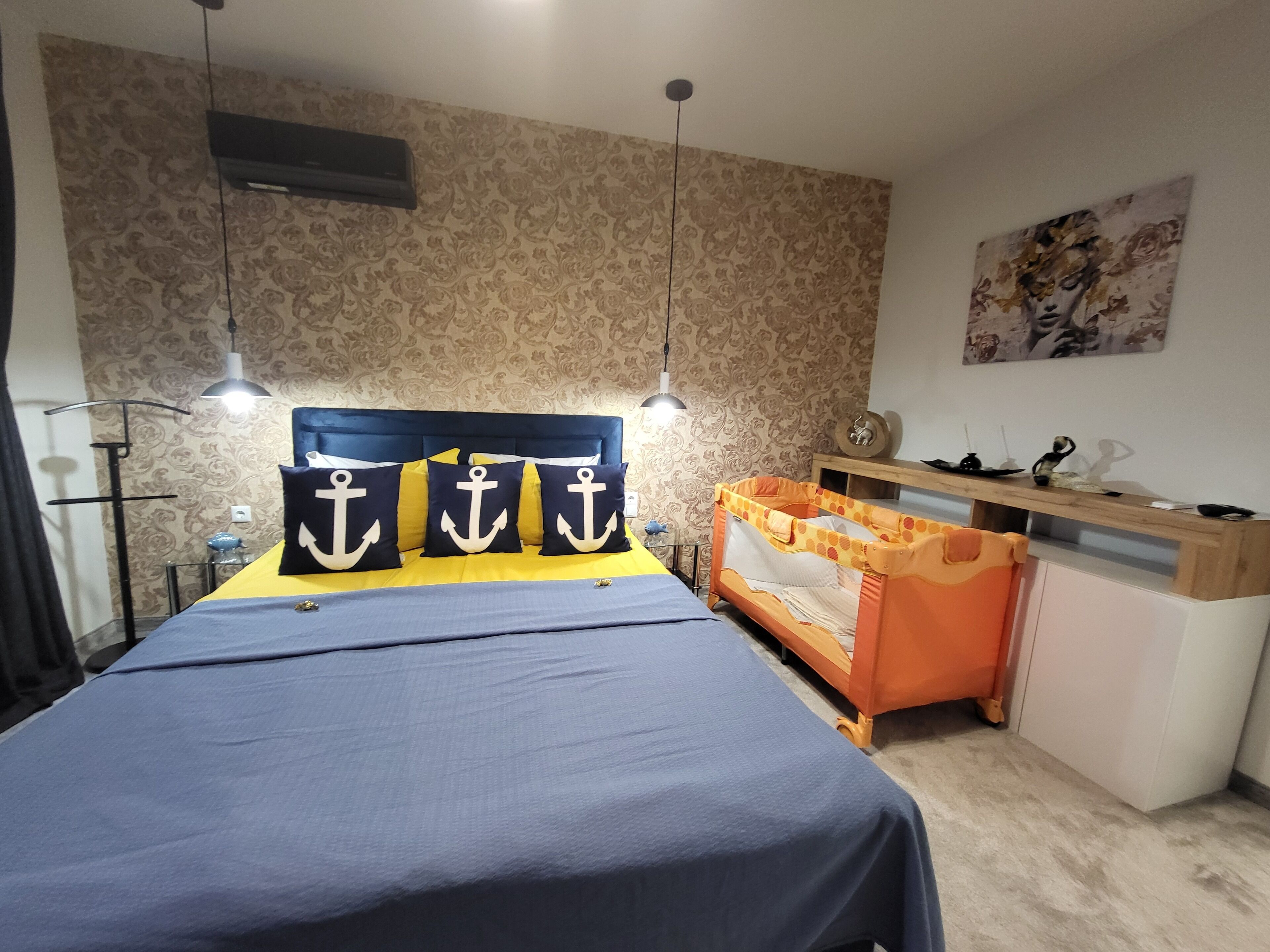 2 Schlafzimmer, Bügeleisen/Bügelbrett, WLAN, Bettwäsche