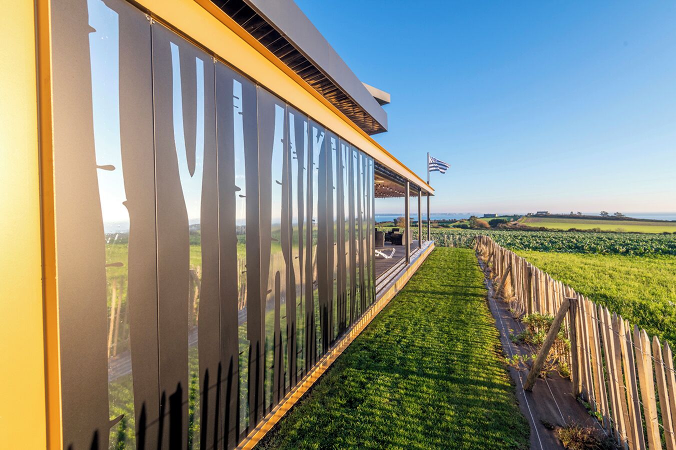 Enceinte de l’hébergement