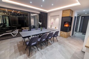 Dining - Villa vue mer avec spa privatif - Les Gîtes de Fabie - Plougonvelin (Plougonvelin)