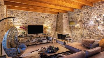 Villa, 2 Bedrooms | Living area | Flat-screen TV