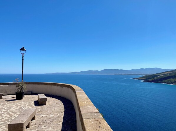 Terrace/patio - Vacation House with panoramic terrace (Castelsardo)