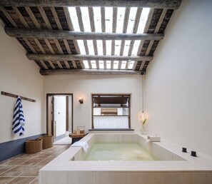 Perhestudiosviitti | Kylpyhuone | Suihku, sadesuihkupää, ilmaiset hygieniatuotteet, hiustenkuivaaja