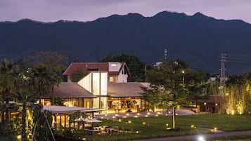 Front of property - evening/night