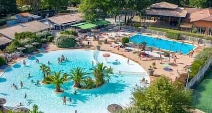 315 chalet 3 ch bassin d'Arcachon camping 4 étoiles
