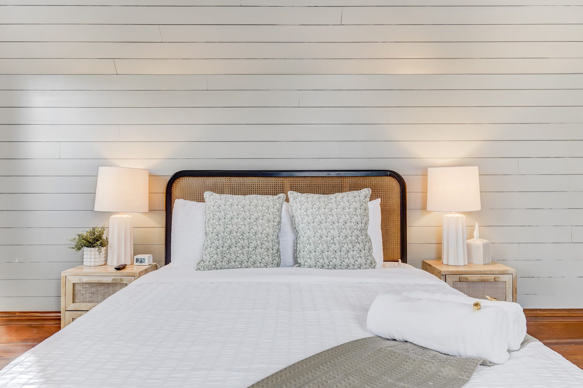 2 bedrooms, iron/ironing board, travel crib, WiFi