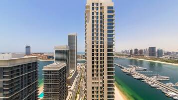 Panoramic Apartment, 1 Bedroom, Balcony, Sea View | View from room