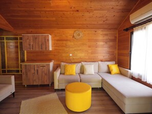 Premium bedding, minibar, free WiFi, bed sheets - Izgen Bungalows Çıralı (Kemer)
