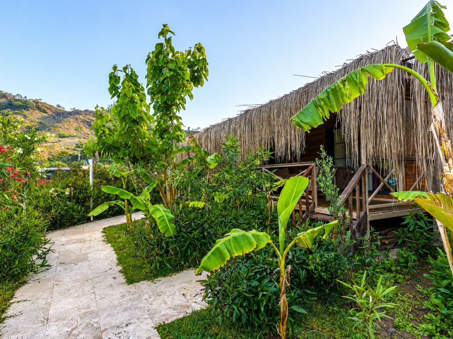 Habitación básica, patio, vistas a la montaña | Ropa de cama de alta calidad, minibar, wifi gratis y ropa de cama