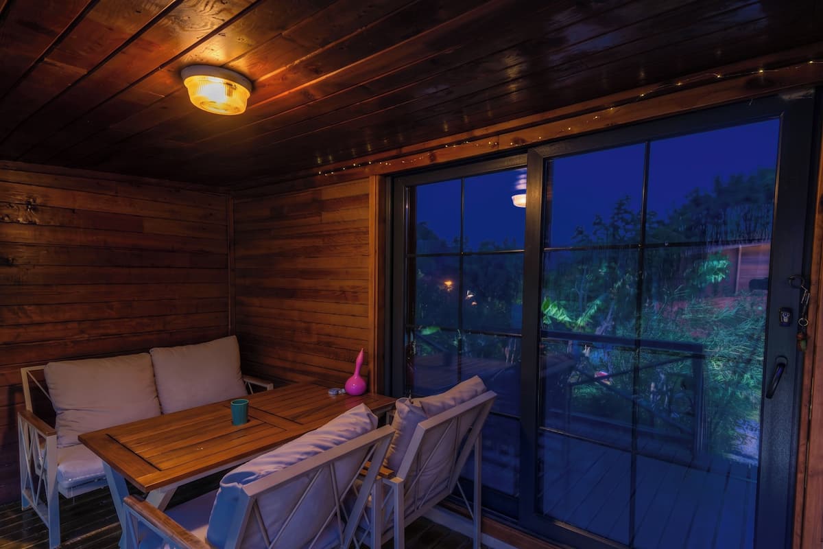 Chambre, patio, vue montagne | Terrasse/Patio
