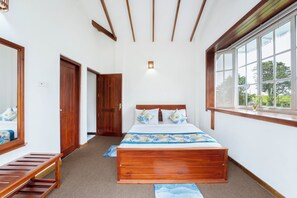 Deluxe kamer, uitzicht op tuin | 1 slaapkamer, een kluis op de kamer, gratis wifi