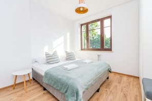 Comfort Apartment, Balcony, Courtyard View