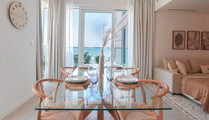 Exclusive Apartment | Dining room - HiGuests - La Vie (Dubai)