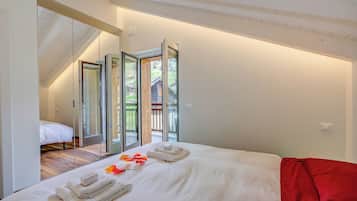 Apartamento família, vários quartos, 2 banheiros (Cimetta) | 3 quartos, Wi-Fi de cortesia, roupa de cama