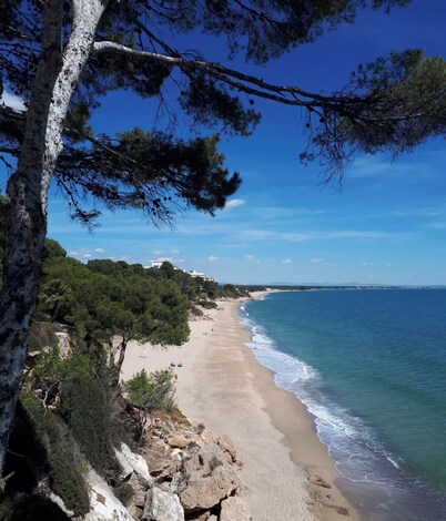 Schöne Doppel-ferienwohnung mit Privatpool in Miami Platja, Costa Dorada