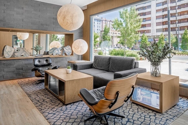 Sala de estar en el lobby