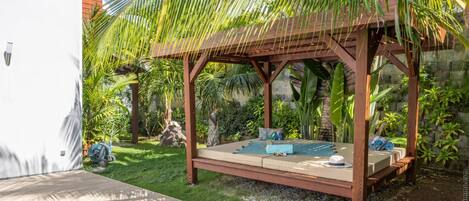 Overnatningsstedets område