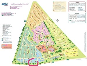 Carte de l’hébergement