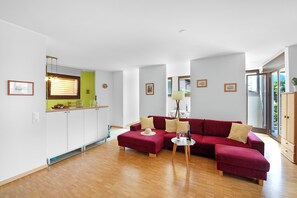 Standard Apartment, Multiple Bedrooms (Casa Nova Bella with free parking) | Living area - Casa Nova Bella With Free Parking (Lugano)