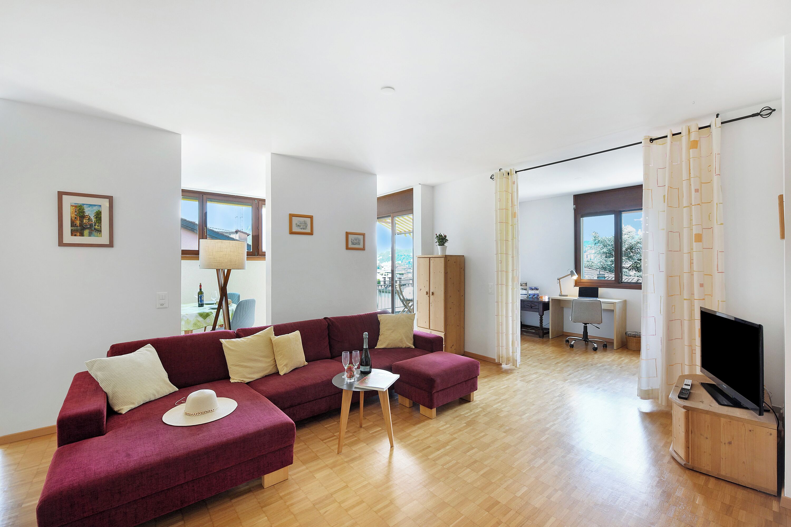 Appartamento Standard, 1 camera da letto, microonde (Casa Nova Bella with free parking) | Area soggiorno