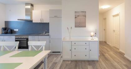 Ferienwohnung "Deichkieker" auf Nordstrand für bis zu 6 Personen