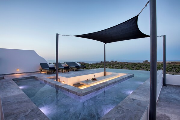 Villa, 2 chambres, piscine privée, vue vignoble | Piscine privée