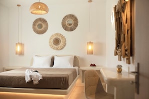 Villa, 2 Bedrooms, Private Pool, Vineyard View | 2 bedrooms, in-room safe, iron/ironing board, free WiFi - Vinebranch Villas (Santorini)