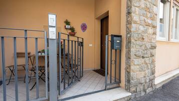 Facciata della struttura